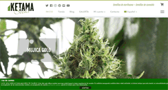 Desktop Screenshot of ketamaseeds.com