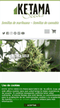 Mobile Screenshot of ketamaseeds.com